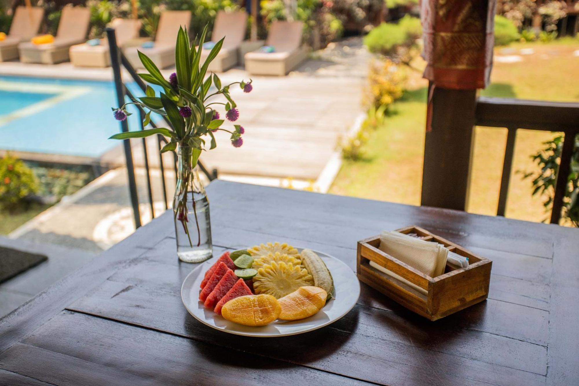 Lembongan Mantra Huts Otel Nusa Lembongan Dış mekan fotoğraf